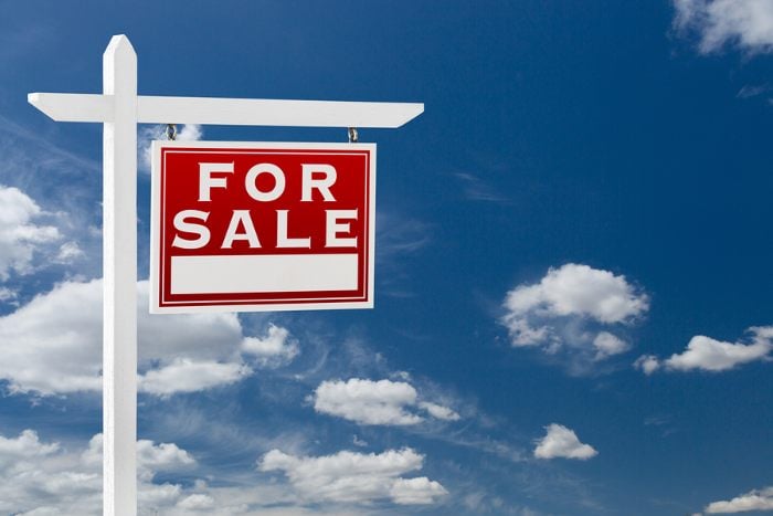 For sale sign board