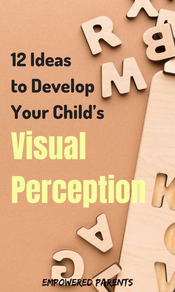 Pin - 12 ideas to develop your child's visual perception