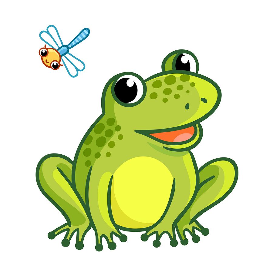 Speckled frog