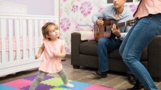 Child dancing