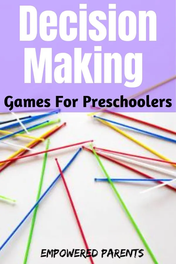 Pin - Decision-making games for preschoolers