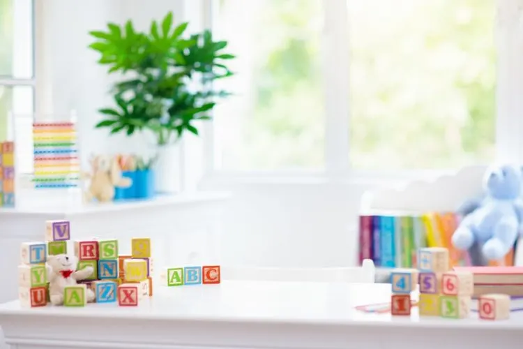 Positive learning environment in bedroom