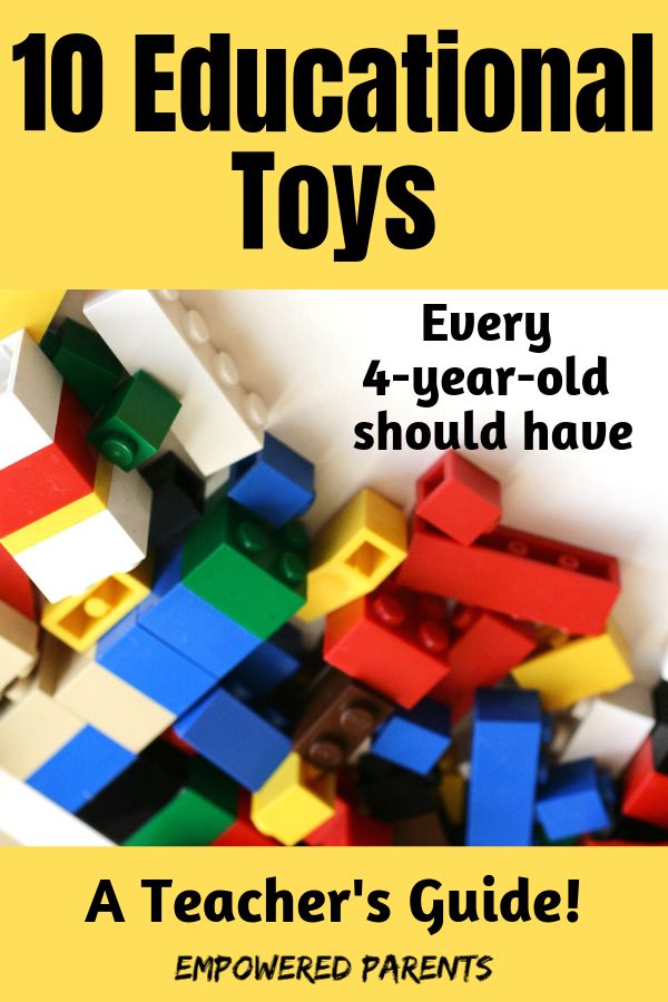 Pin - 10 educational toys every 4-year-old should have