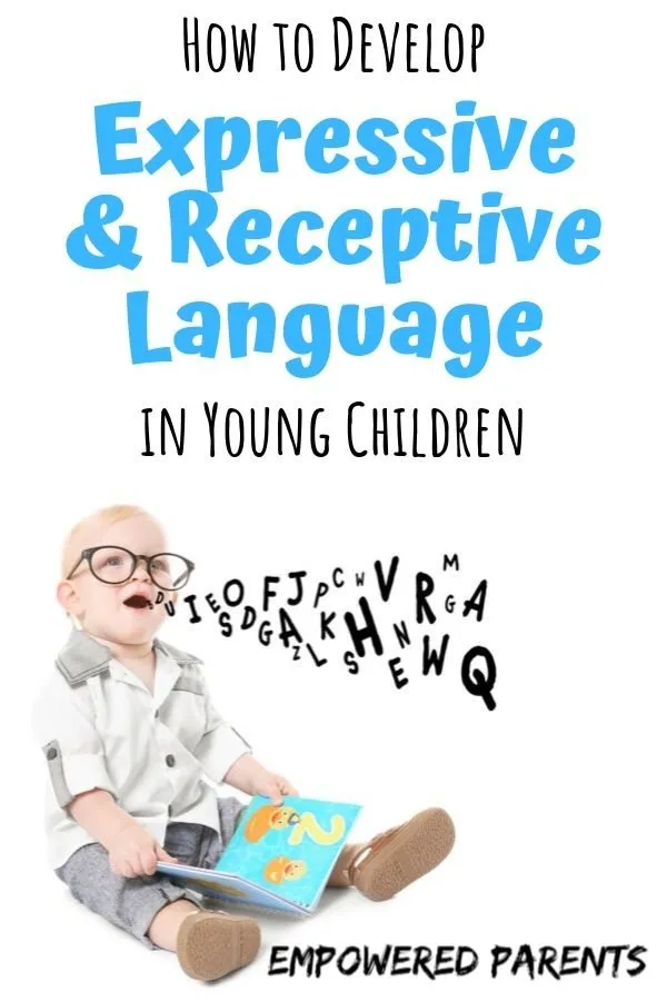 Pin - How to develop expressive and receptive language in young children
