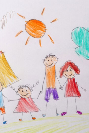 5 Year Old Drawing