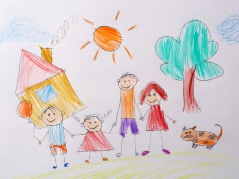 5 Year Old Drawing