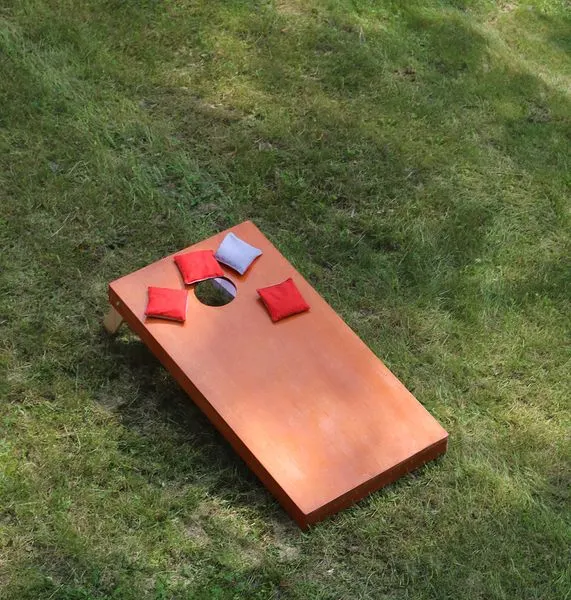 Cornhole toss game