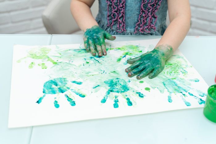 finger painting art ideas