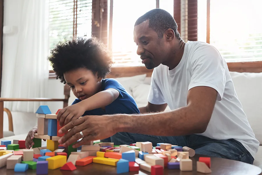 Child development stacking store blocks