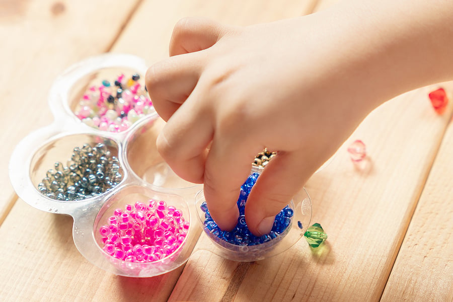 How To String Beads With Small Holes