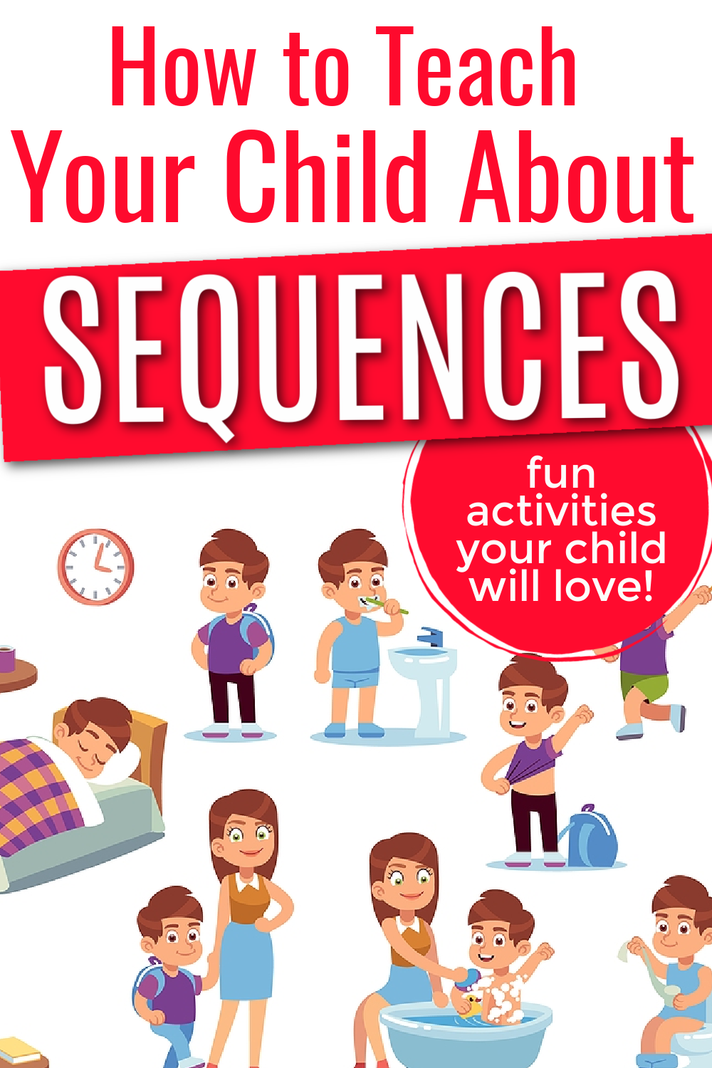 Examples Of Sequencing For Kids