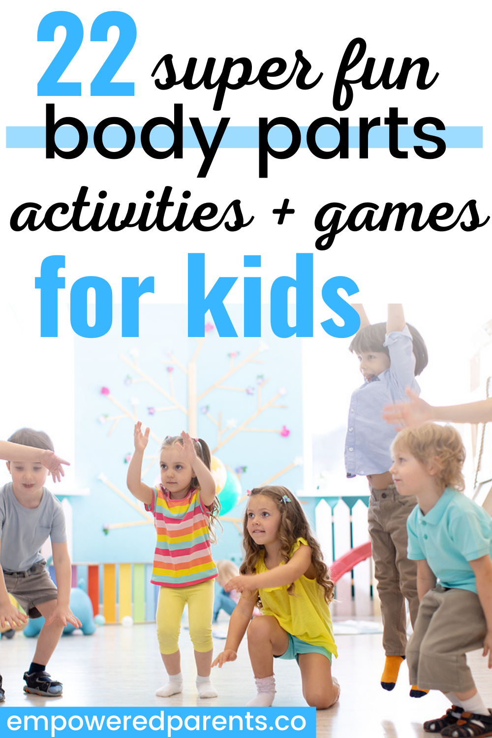 Body Parts Activities For Preschoolers