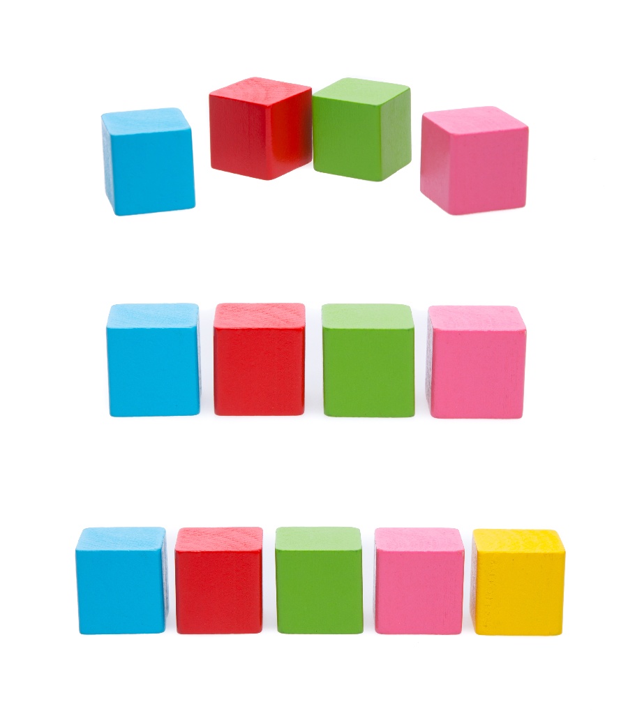 Creative Shapes Etc. - Small Cut-out Set - Single Color Kids Shape Set