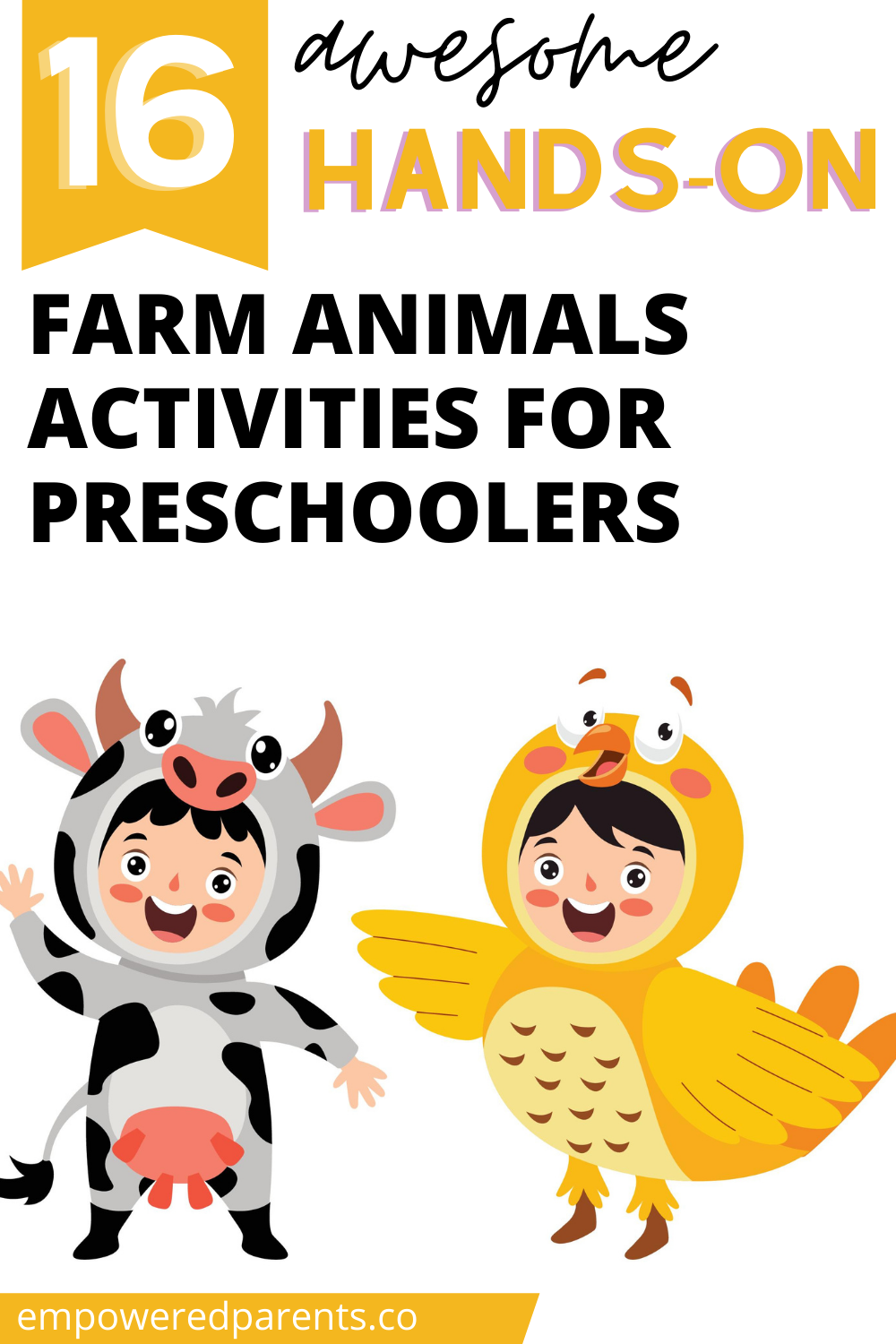 16 Hands-On Farm Animals Activities for Preschoolers - Empowered Parents