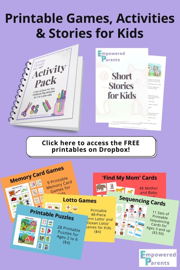 Printables and Learning Through Play Activity Pack