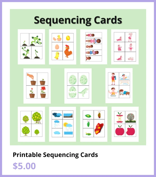 Printable Sequencing Cards