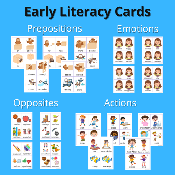 Early Literacy Cards