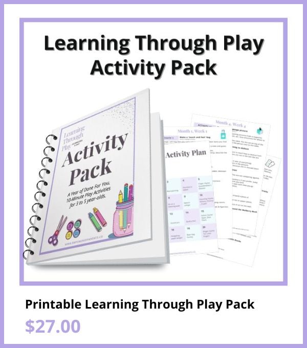 Learning Through Play Pack $27