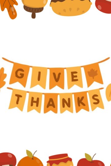 Give Thanks sign